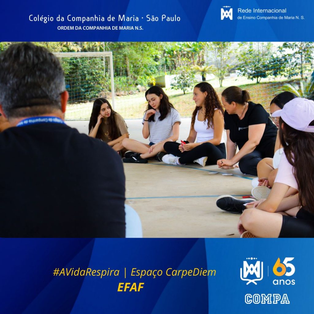 #AVidaRespira | Espaço CarpeDiem | EFAF » Compa SP » Colégio da ...