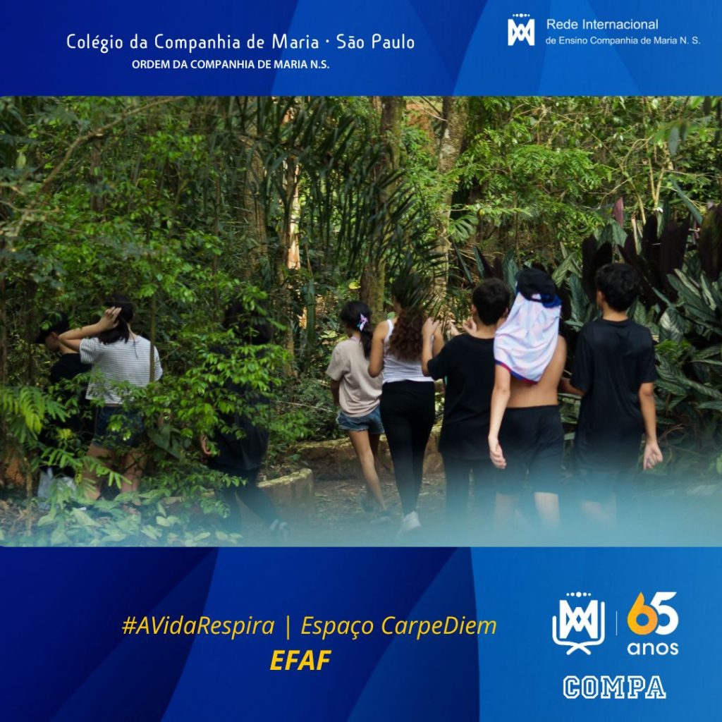 #AVidaRespira | Espaço CarpeDiem | EFAF » Compa SP » Colégio da ...