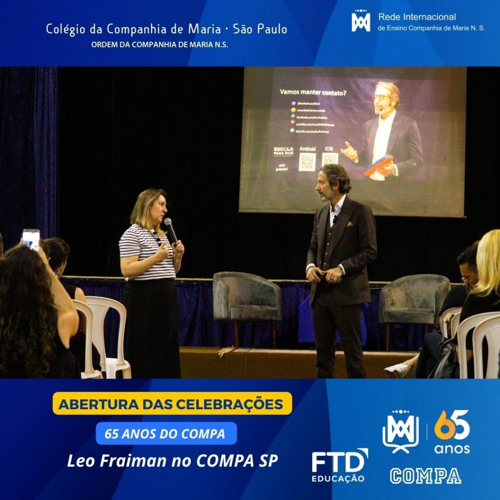 Abertura das Celebrações dos 65 Anos do COMPA SP | Leo Fraiman realiza ...