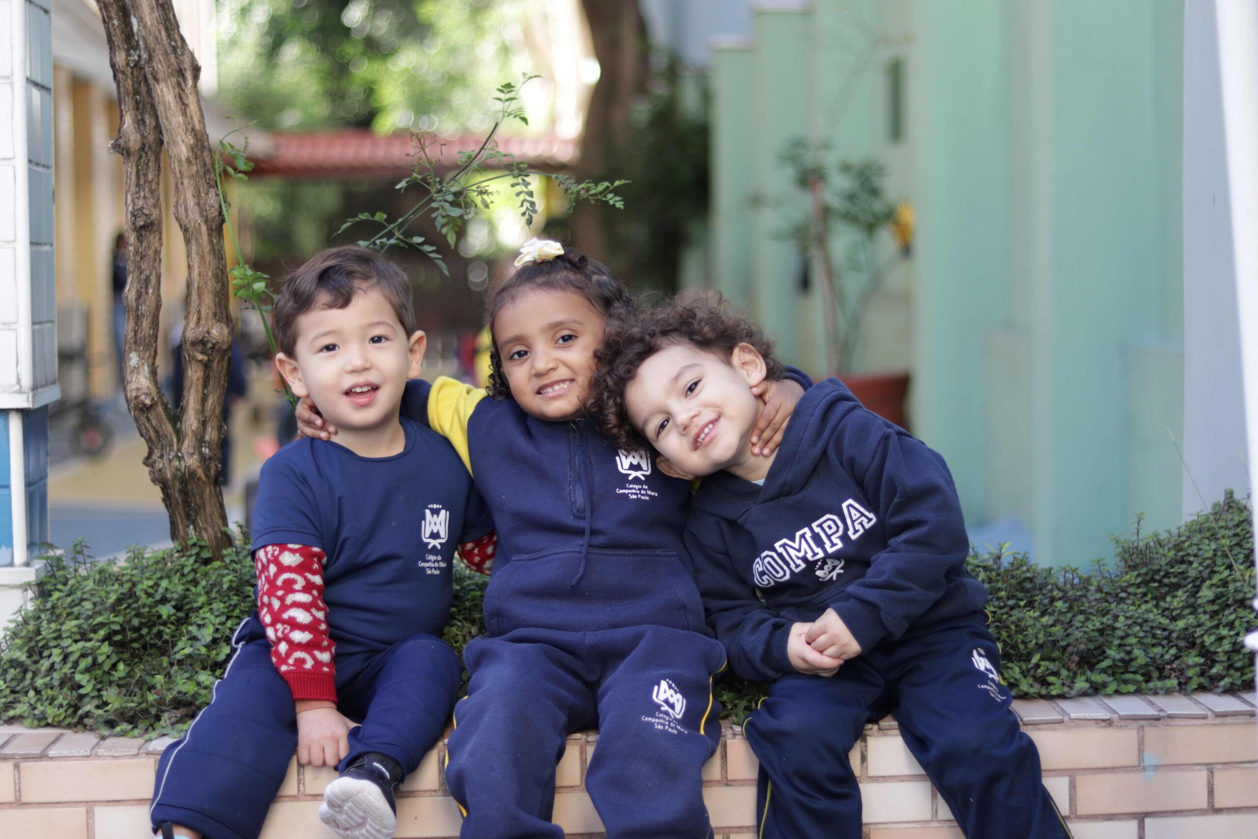 Crianças da Educação Infantil do Compa SP